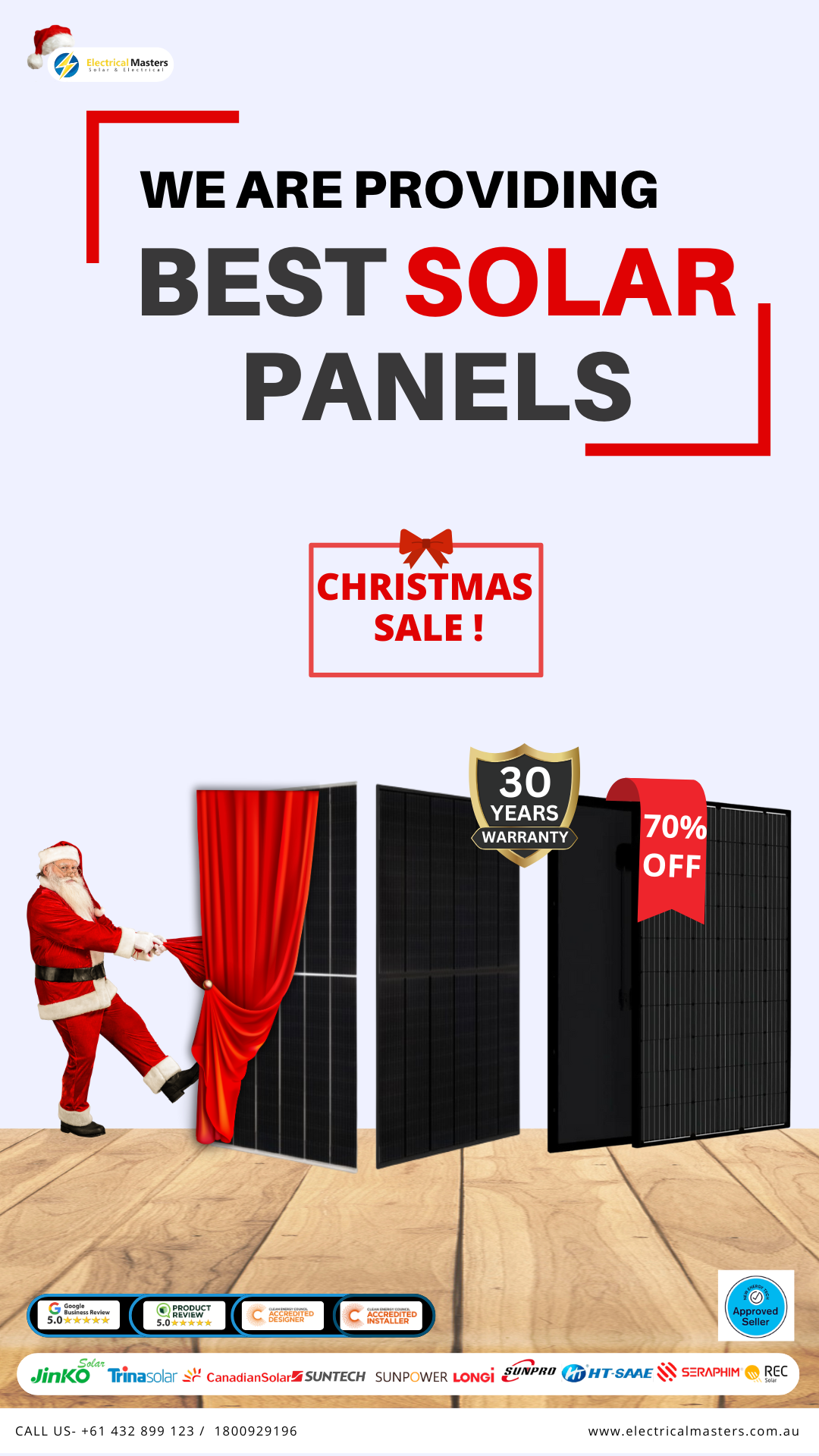 christmas solar panels for mobile