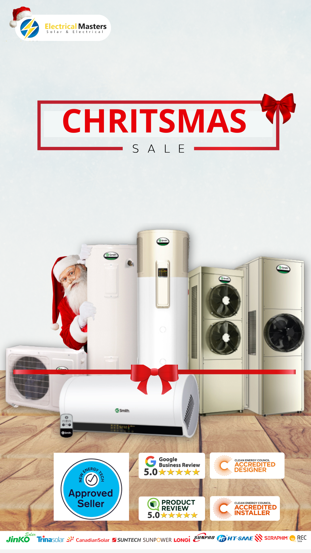 christmas heat pump sale