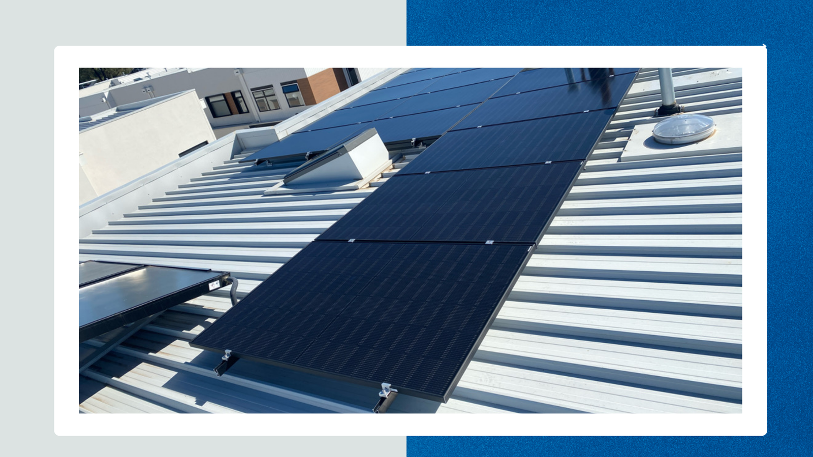 Solar Panel System on Roof