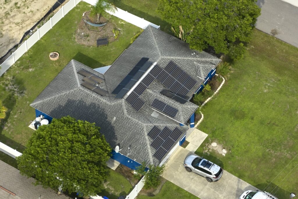 solar panel installation