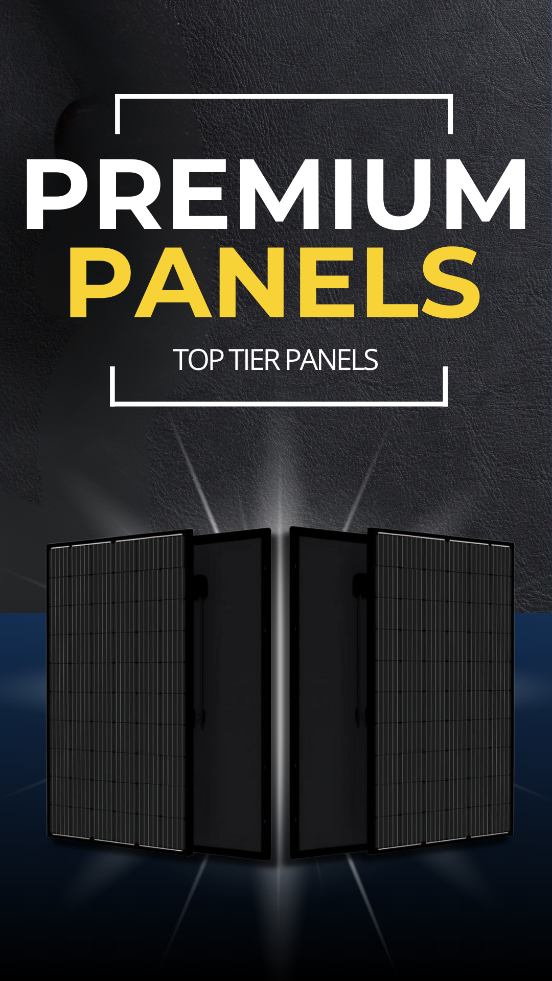 solar panel banner