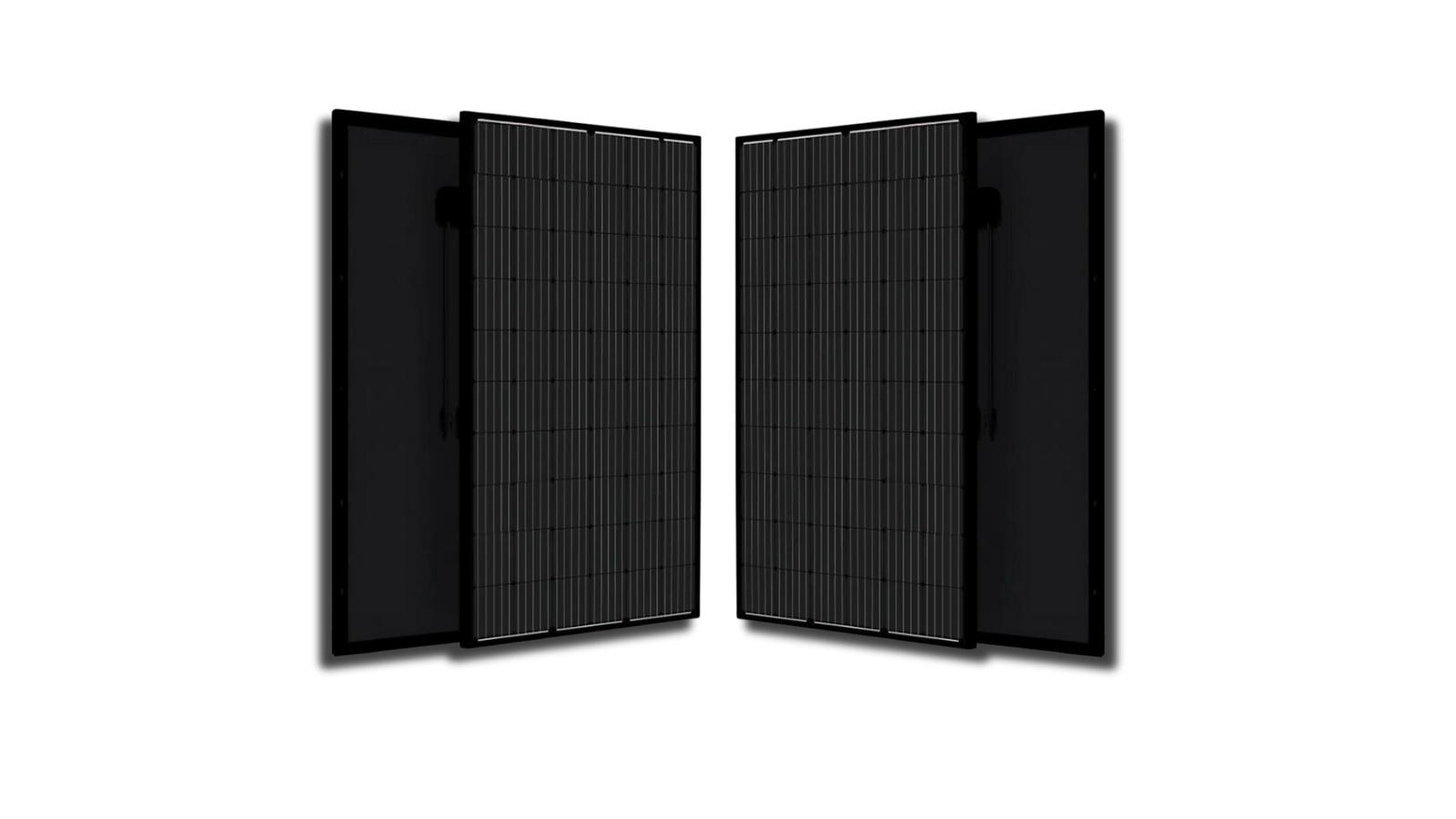 All Black Solar Panels
