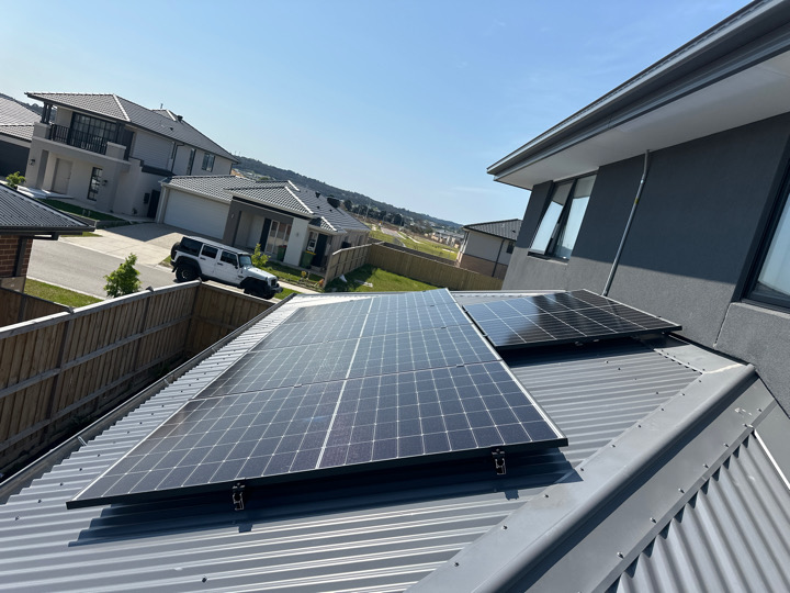 Solar Panels on Roof