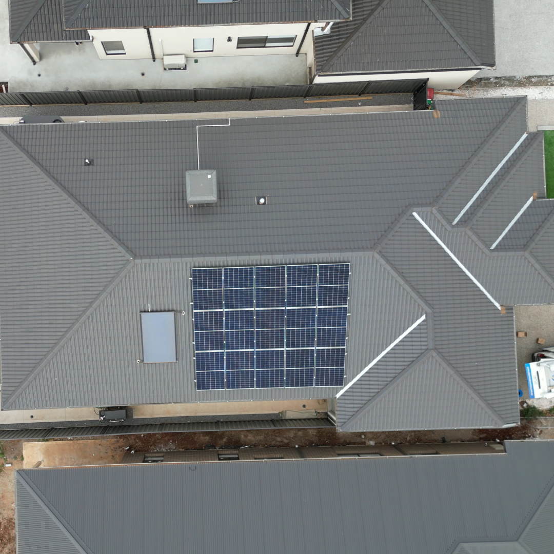 Residential Solar Panels on Roof