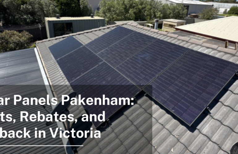solar panels pakenham