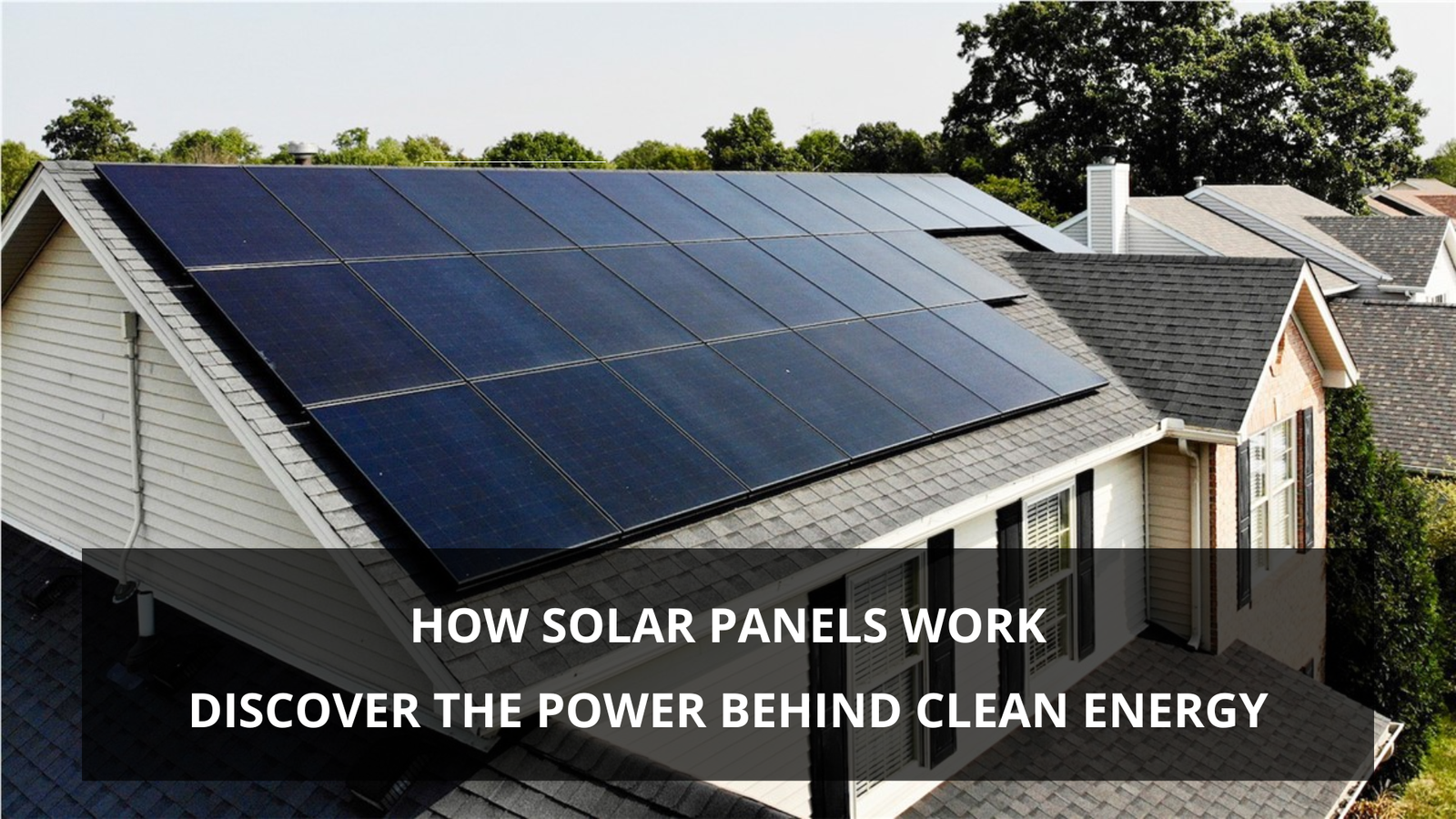 how do solar panels work