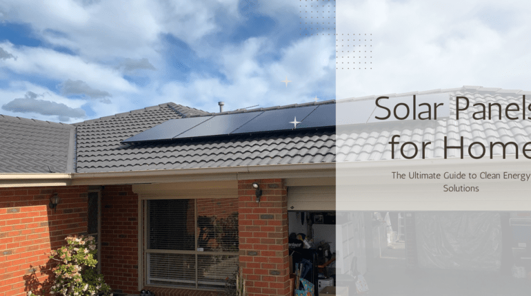 Solar Panels for Home