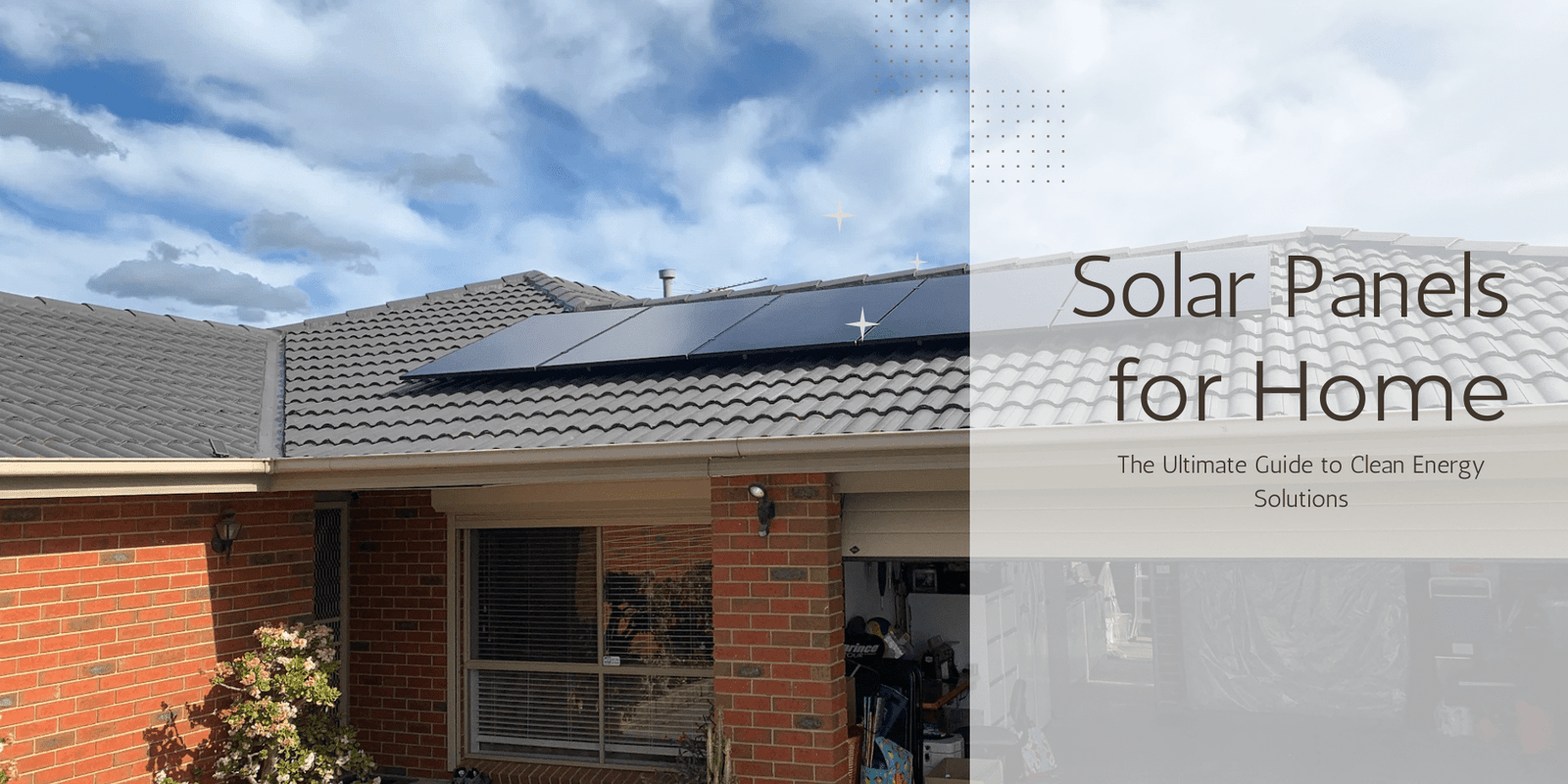 Solar Panels for Home