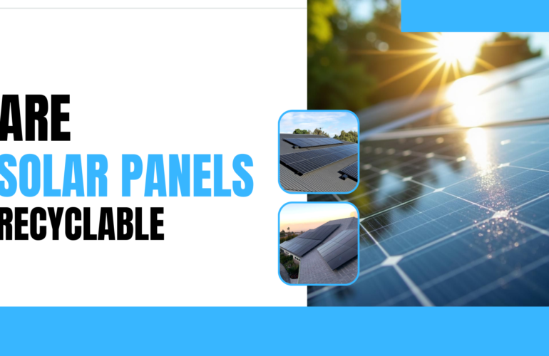 are solar panels recyclable