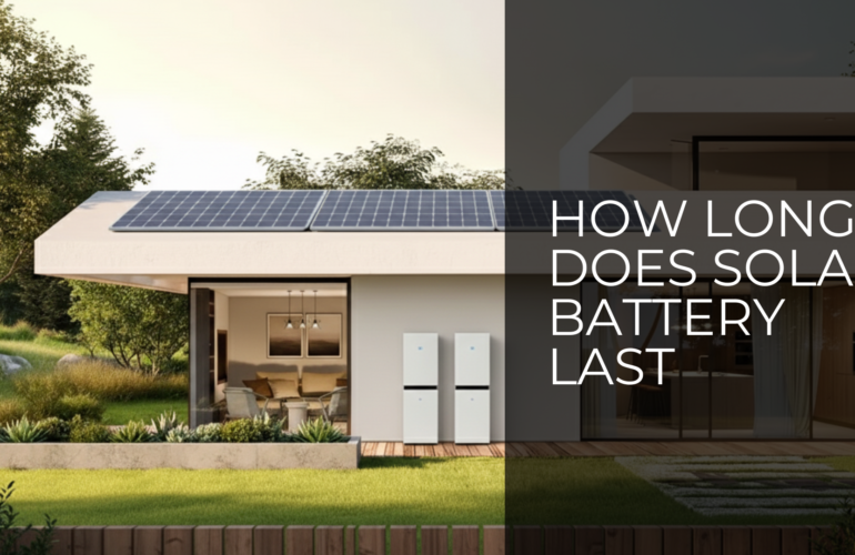 how long does solar battery last