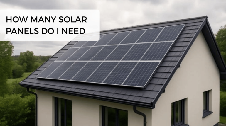 how many solar panels do i need