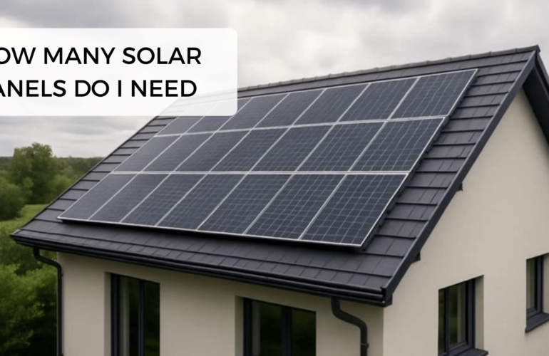 how many solar panels do i need