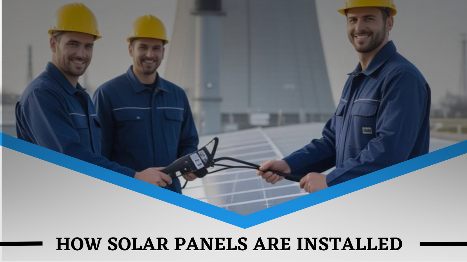 how solar panels are installed