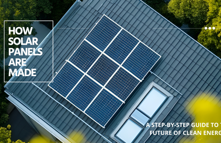 how solar panels made