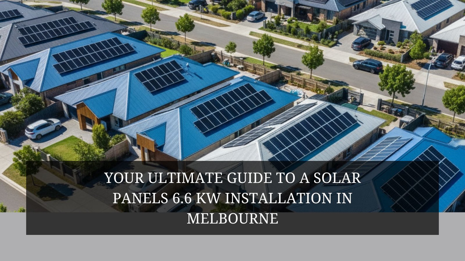 solar panels 6.6 kw installation