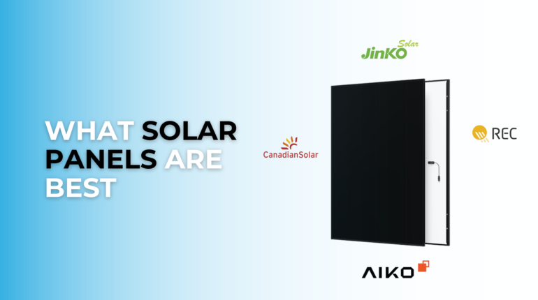 what solar panels are best