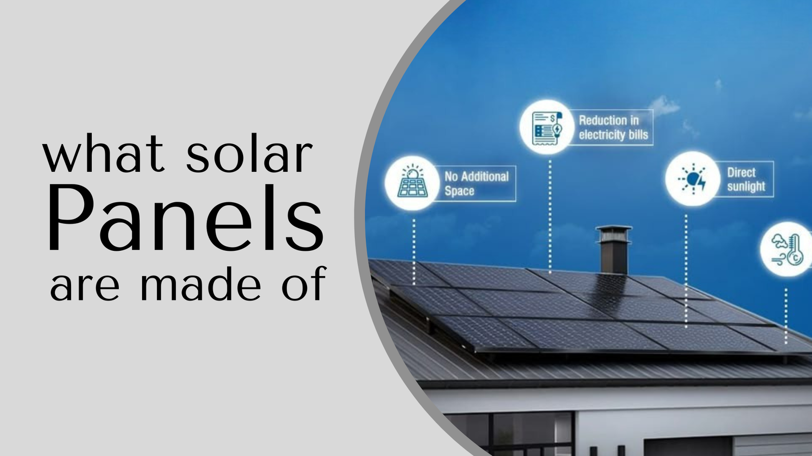 what solar panels are made of