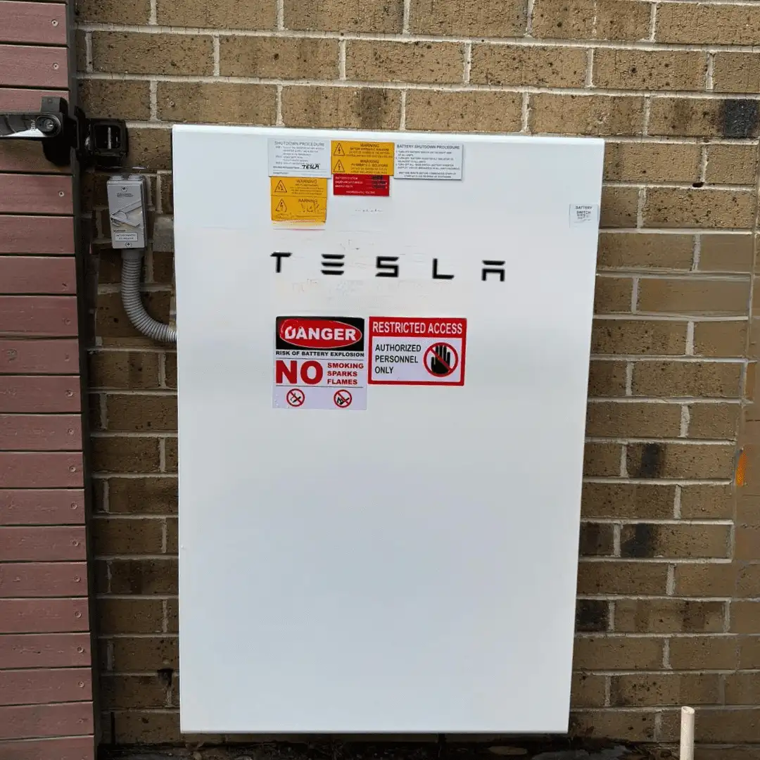 Tesla Solar Battery Installed in Clyde