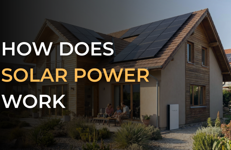 how does solar power work