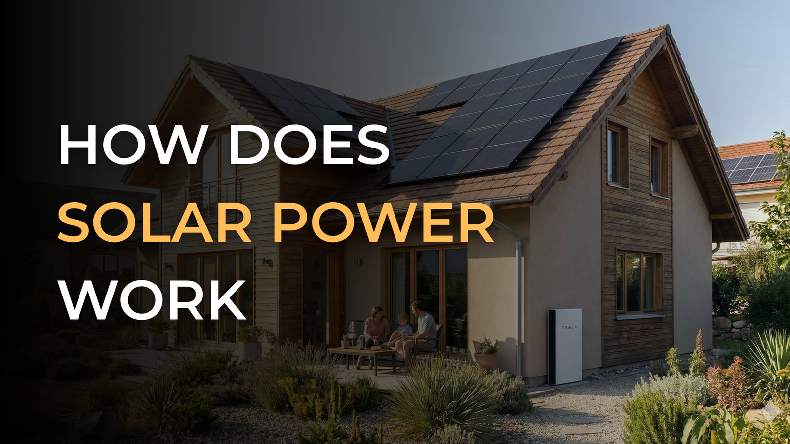 how does solar power work