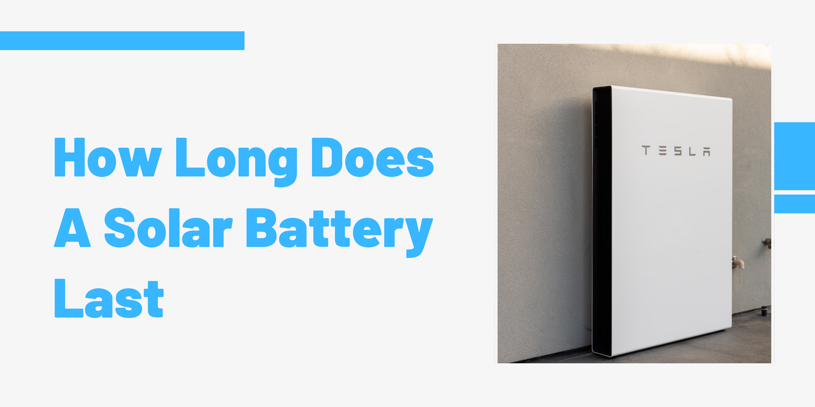 how long does a solar battery last