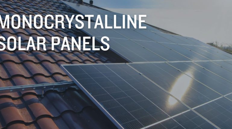 monocrystalline solar panels