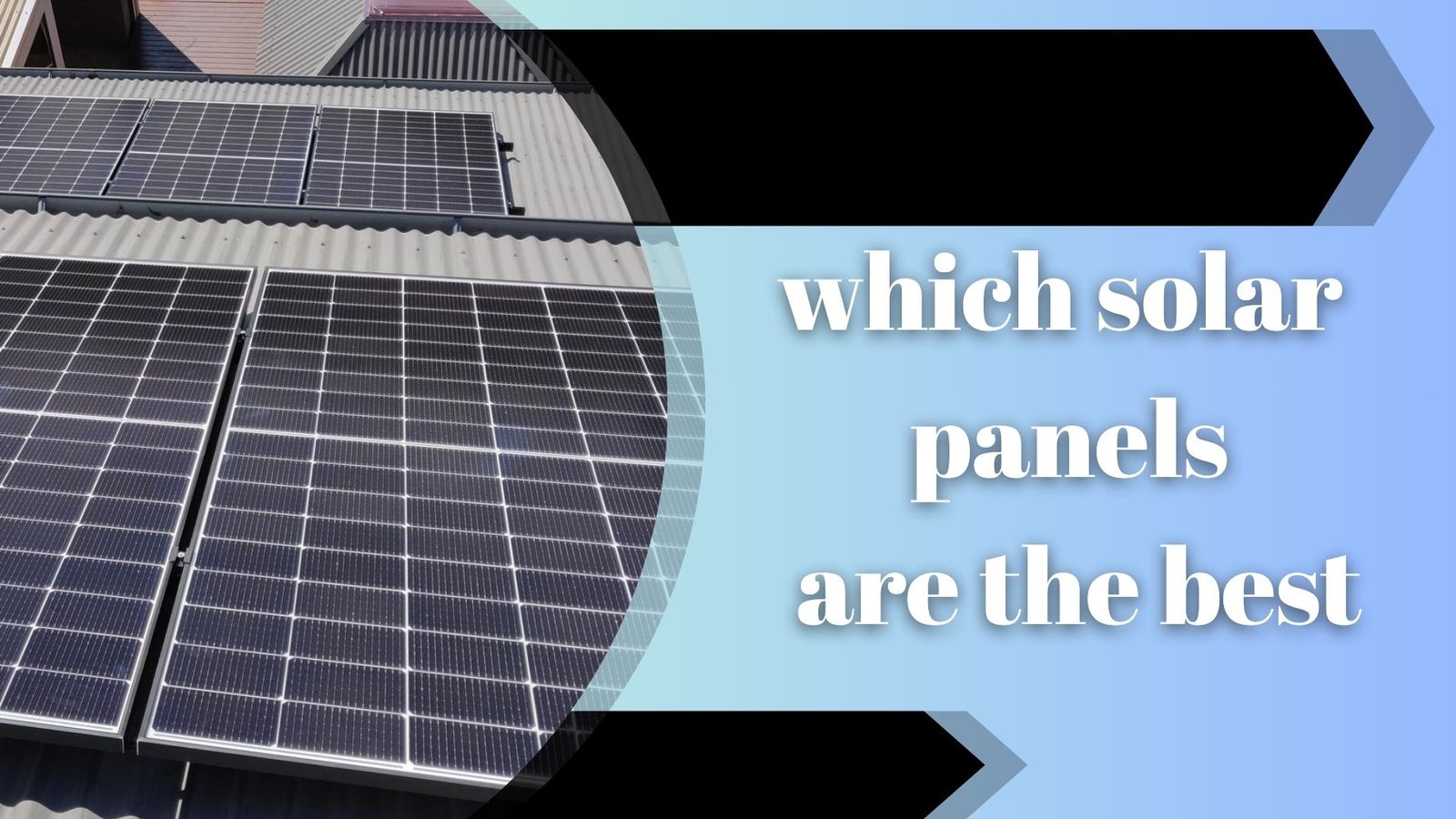 which solar panels are the best