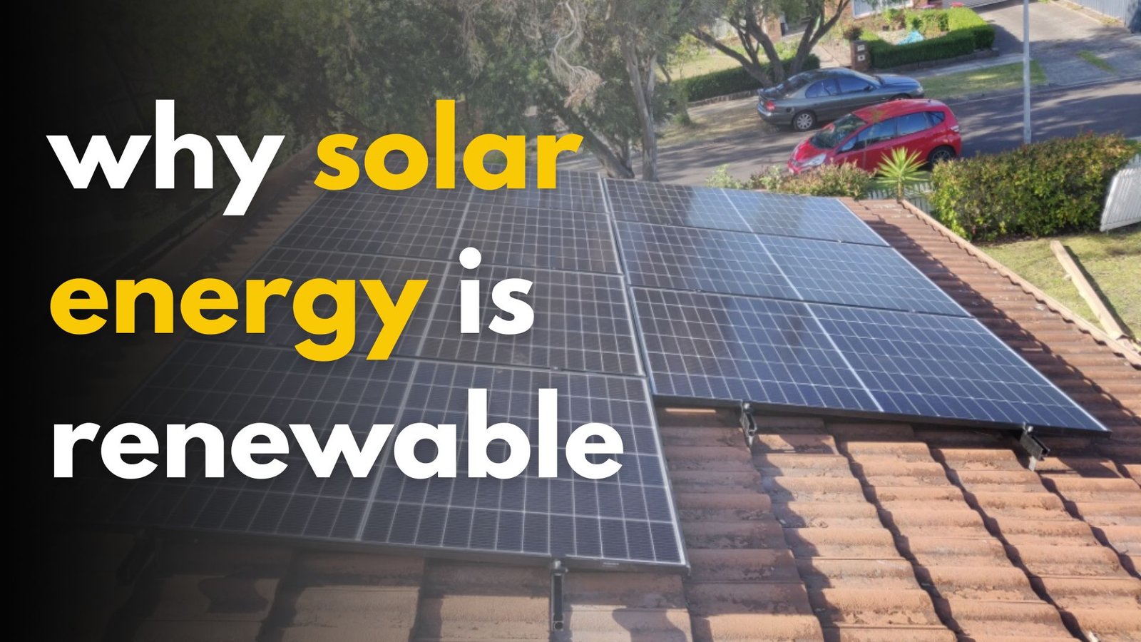 why solar energy is renewable