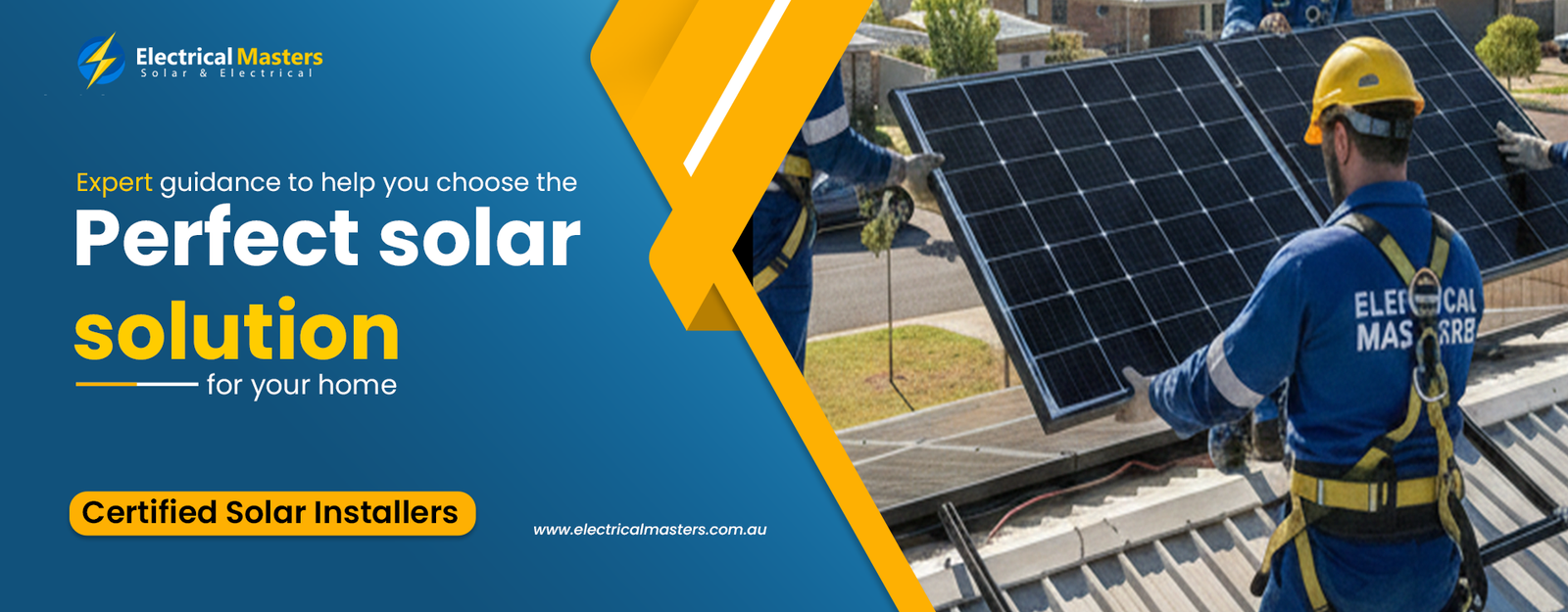 Certified solar installer