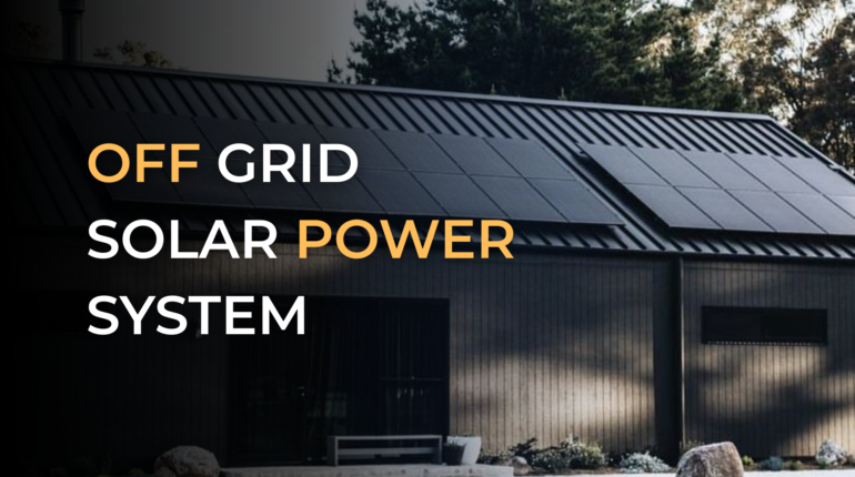Off Grid Solar Sower System