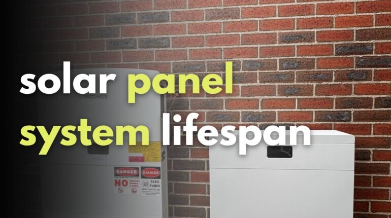 solar panel system lifespan