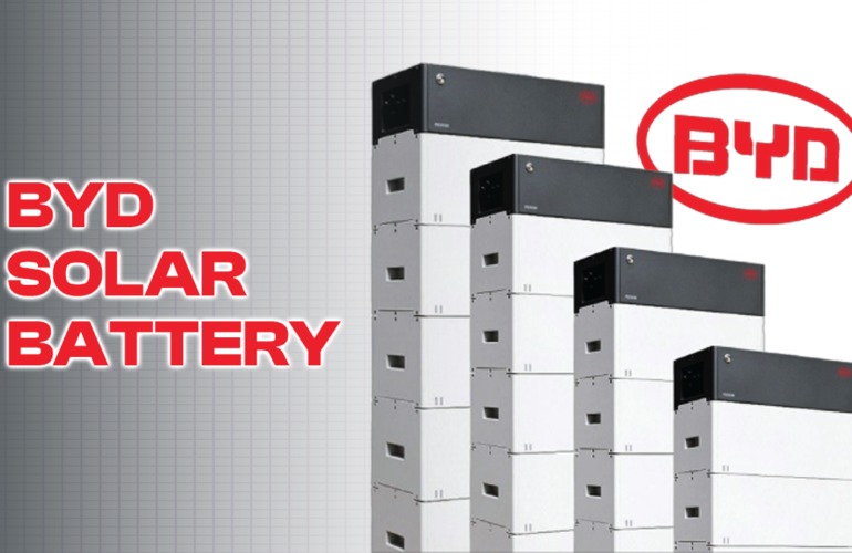 byd solar battery