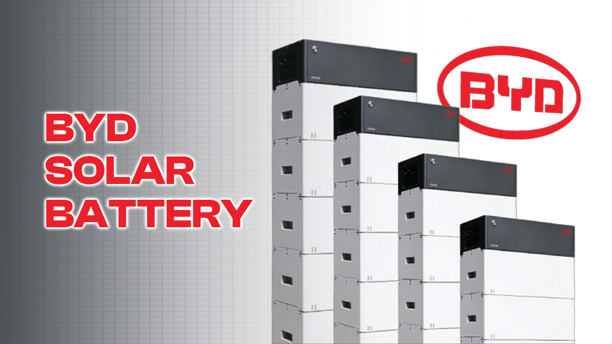 byd solar battery