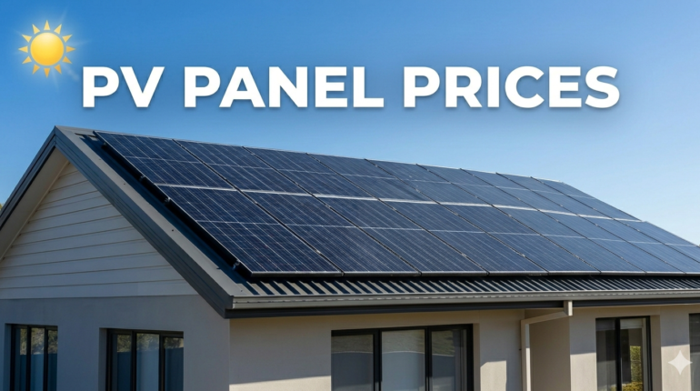 PV panel prices