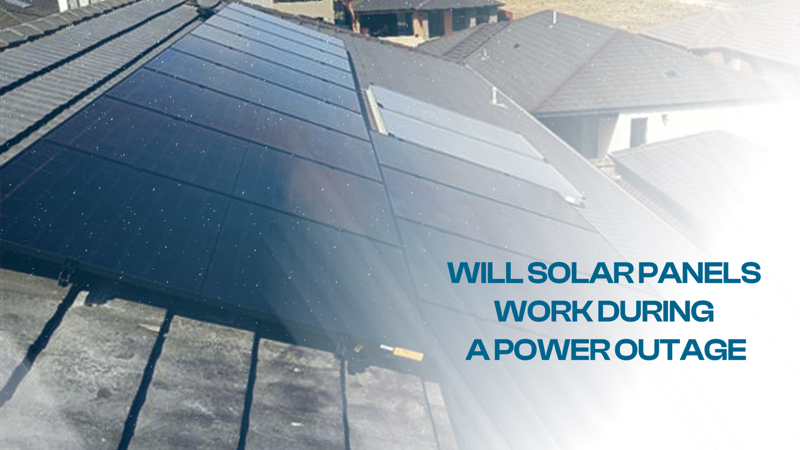 Will Solar Panels Work During a Power Outage