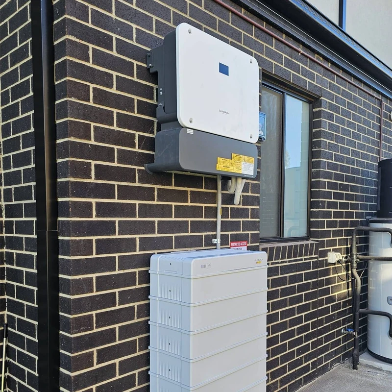 Sungrow battery installation with sungrow inverter