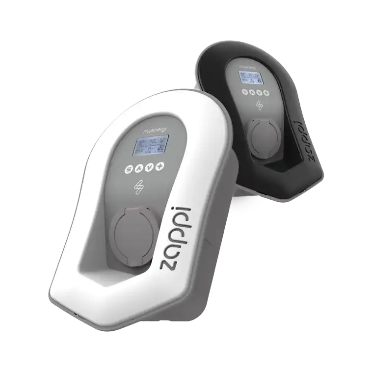 zappi-pair Black and White Zappi EV Charger